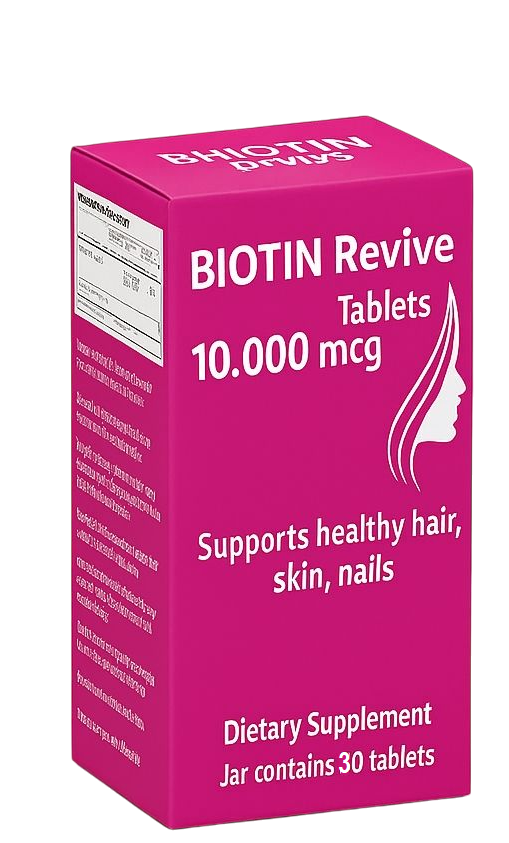 Biotin Revive 10,000I.U 30 Tablets