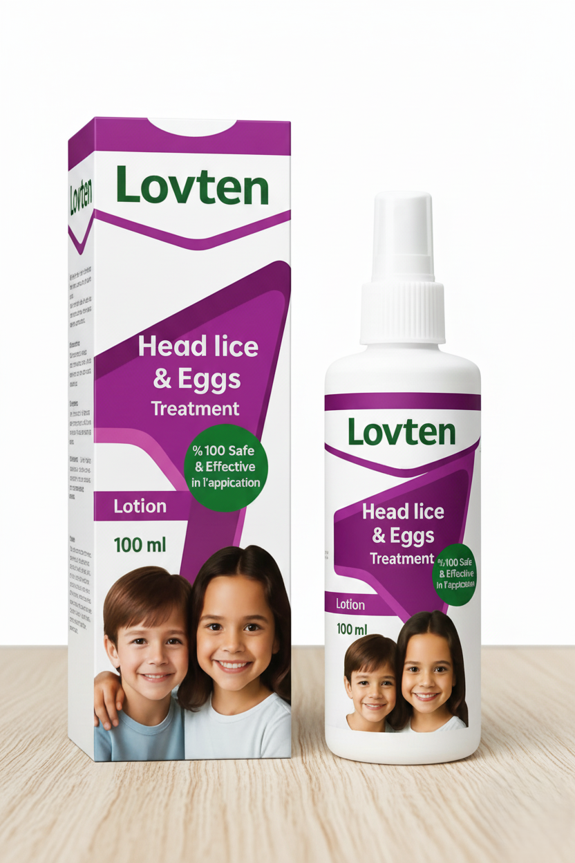 Lovten Head Lice & Eggs Treatment Lotion 100ml