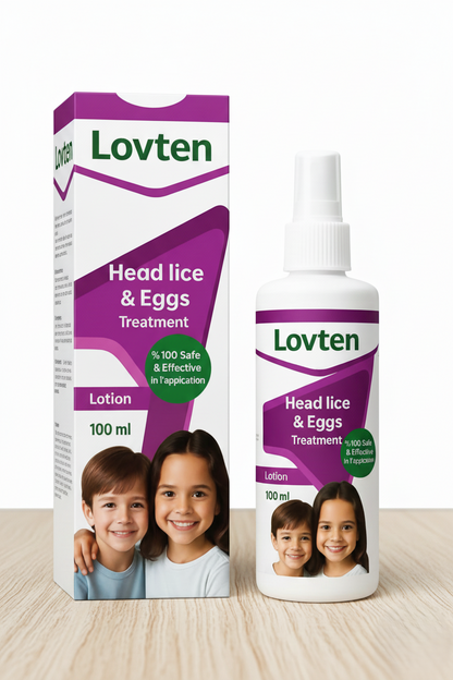 Lovten Head Lice & Eggs Treatment Lotion 100ml